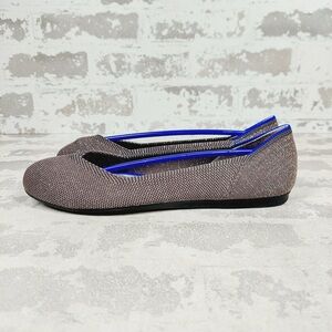 NEW Rothy's Retired Brown Round Toe Comfort Slip On Flat Loafers K590